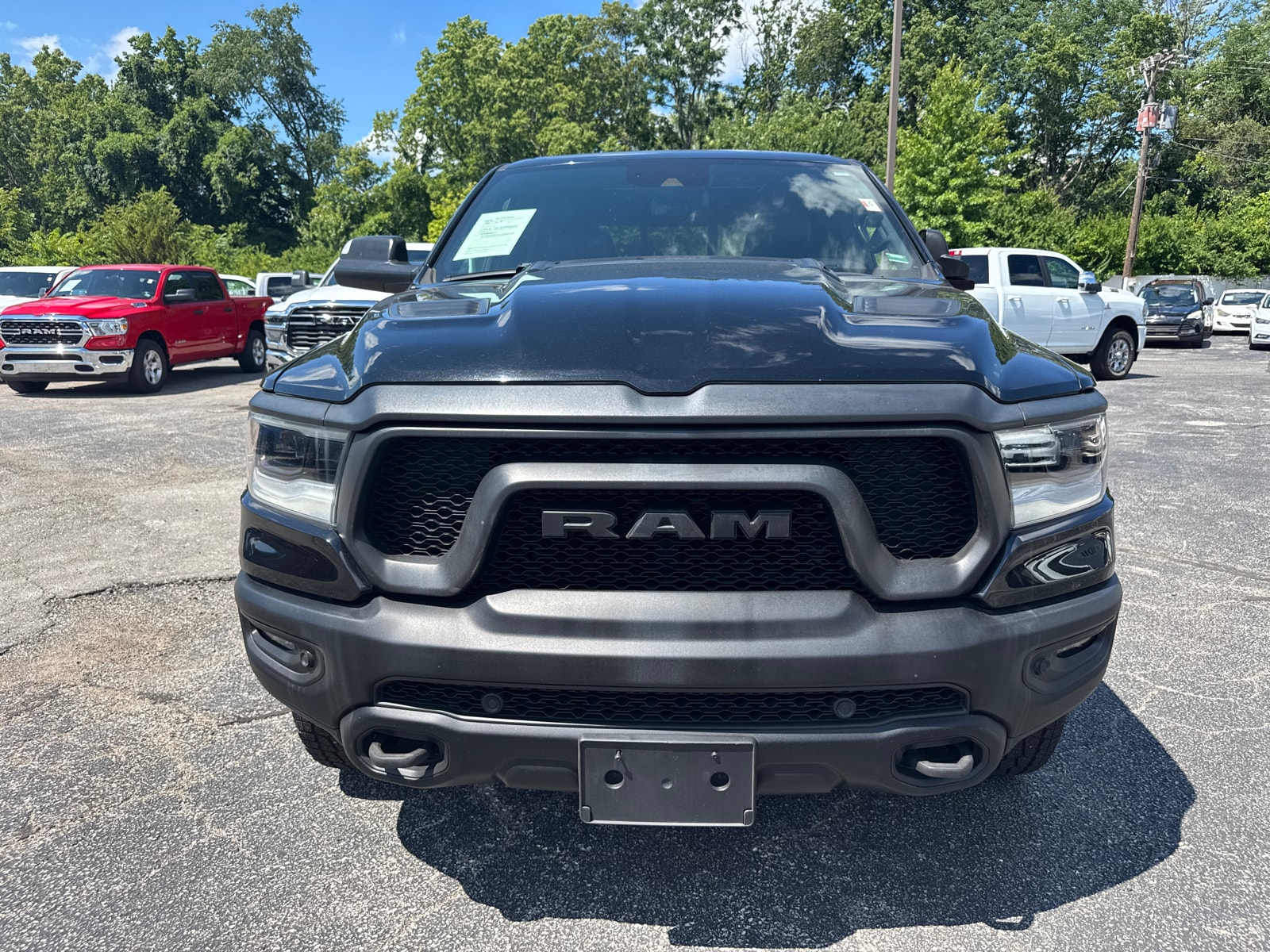 Used 2021 RAM Ram 1500 Pickup Rebel with VIN 1C6SRFLT6MN526981 for sale in Kansas City