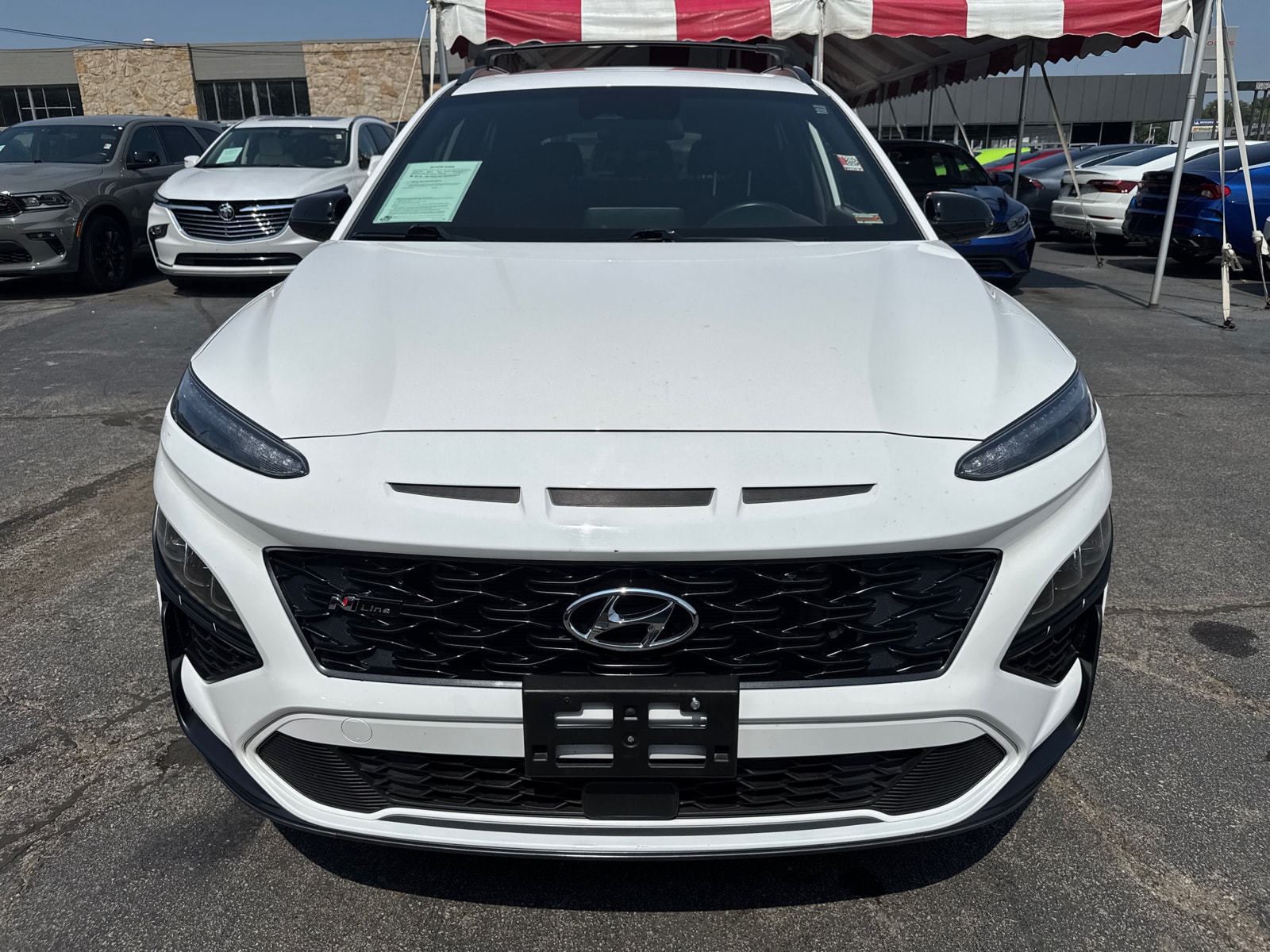 Used 2022 Hyundai Kona N Line with VIN KM8K33A34NU830728 for sale in Kansas City