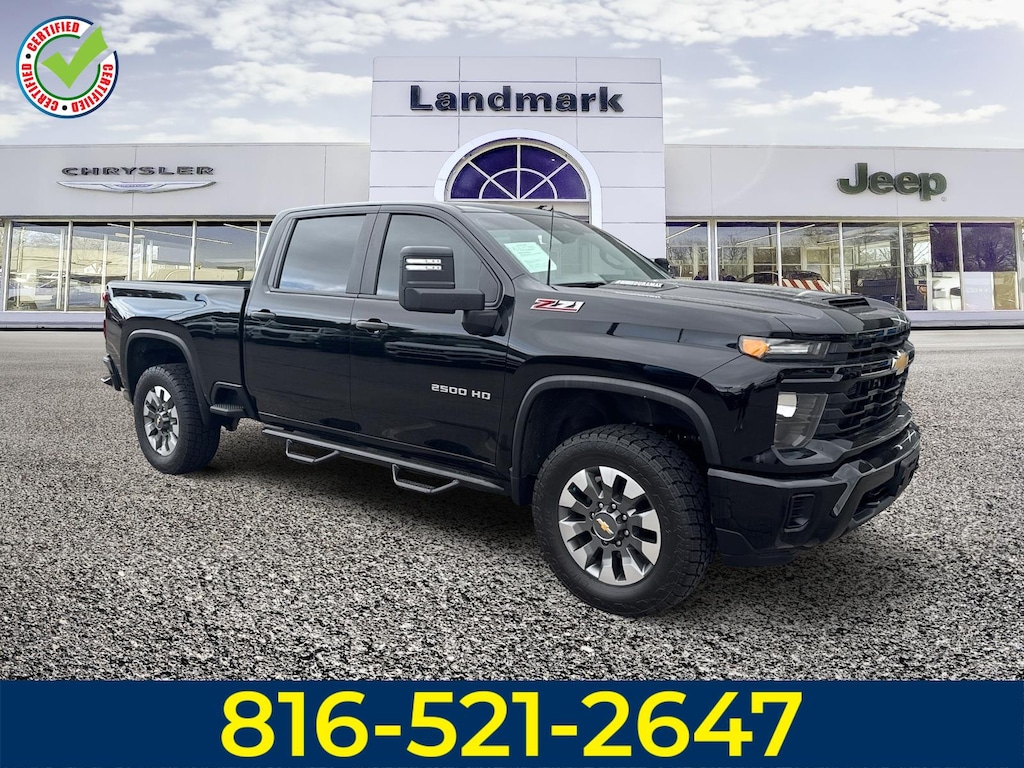 Used 2024 Chevrolet Silverado 2500HD Custom Crew Cab Pickup