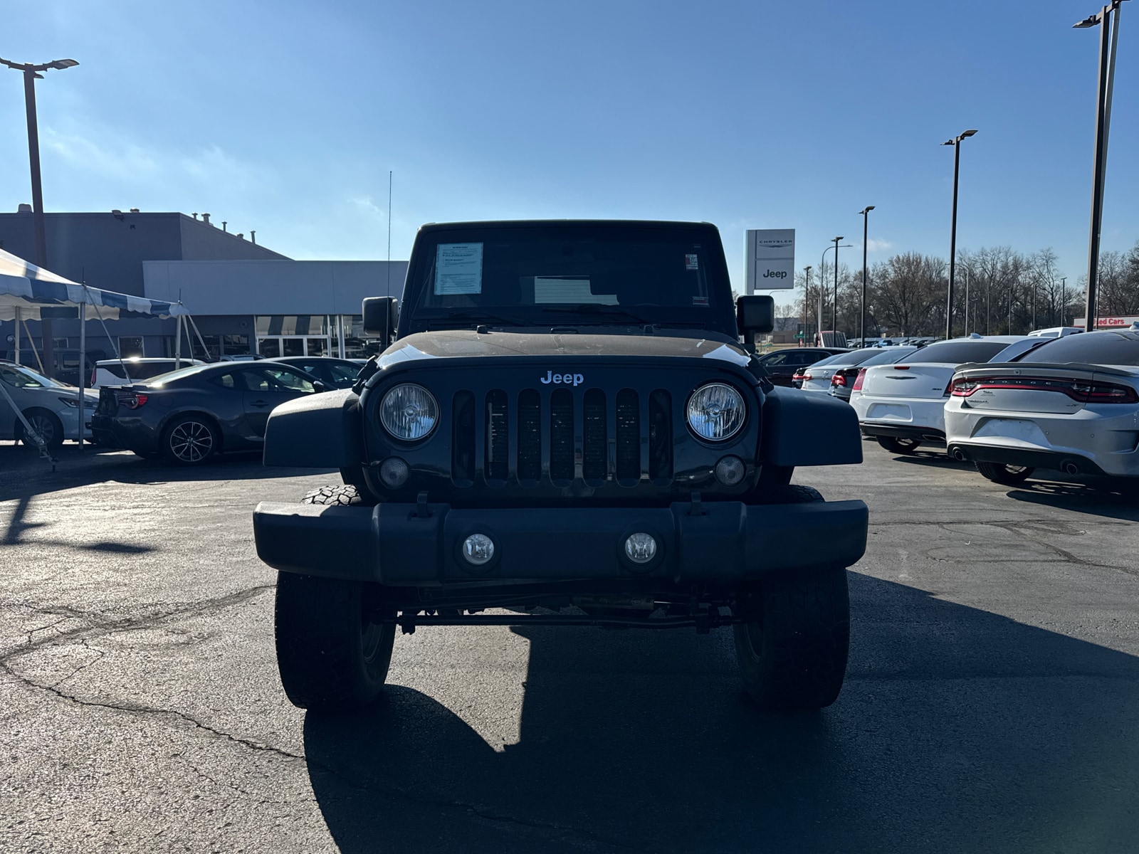 Used 2017 Jeep Wrangler Sport with VIN 1C4AJWAG2HL629009 for sale in Kansas City