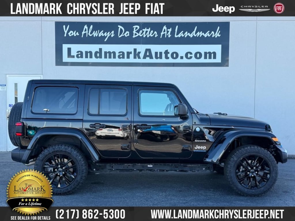 Used 2024 Jeep Wrangler 4xe Sahara 4x4 SUV