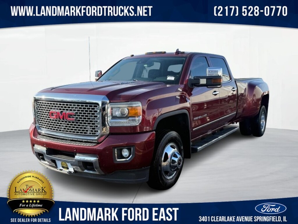 Used 2015 GMC Sierra 3500HD Available Wifi 4WD Denali Crew Cab Truck