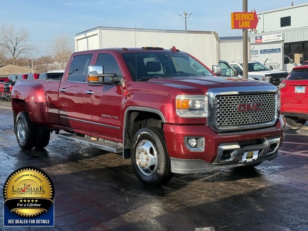 Used 2015 GMC Sierra 3500HD Available Wifi 4WD Denali Crew Cab Truck