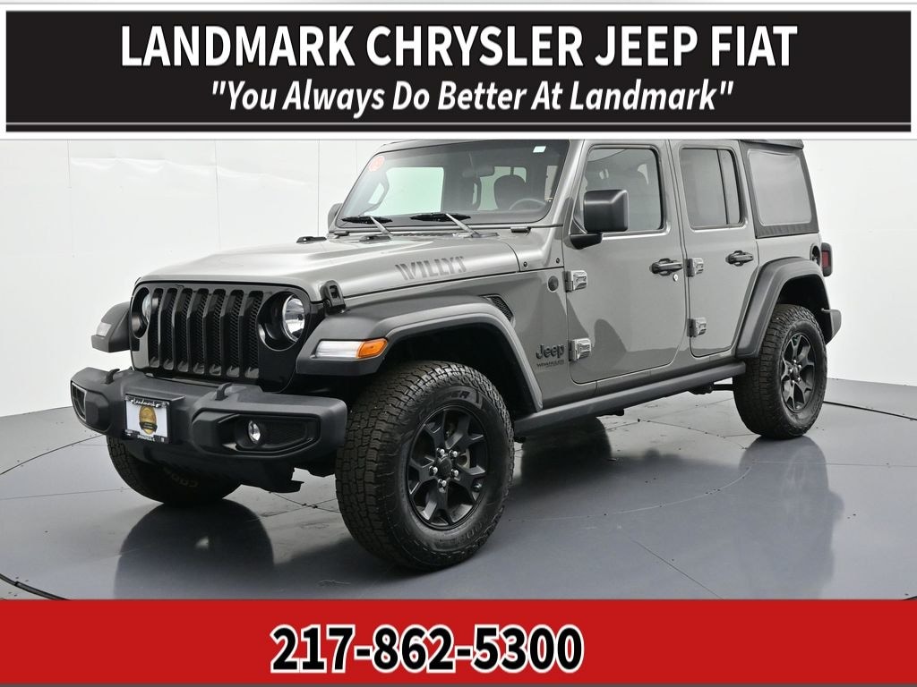 Used 2021 Jeep Wrangler Unlimited Willys SUV