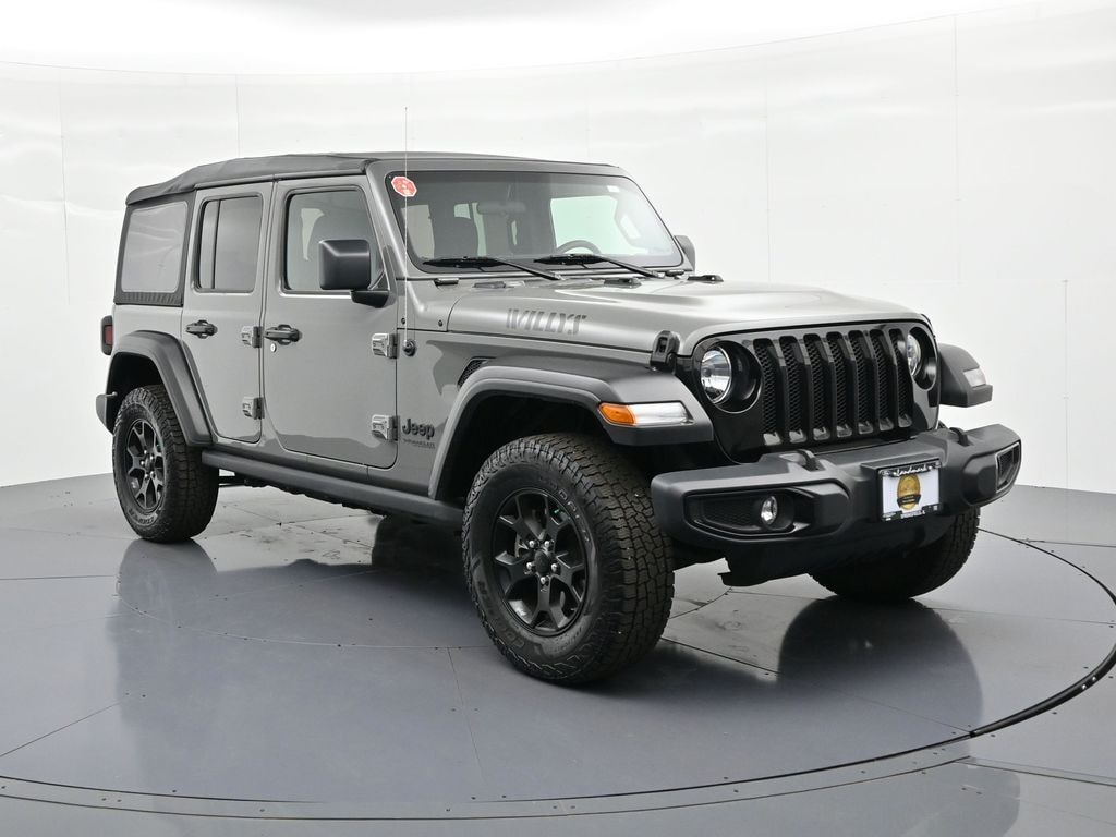 Used 2021 Jeep Wrangler Unlimited Willys SUV