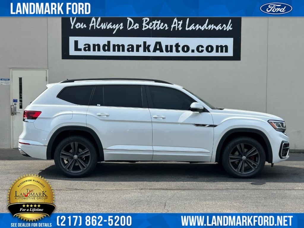 Used 2021 Volkswagen Atlas 2021.5 3.6L V6 SE w/Technology R-Line FWD SUV