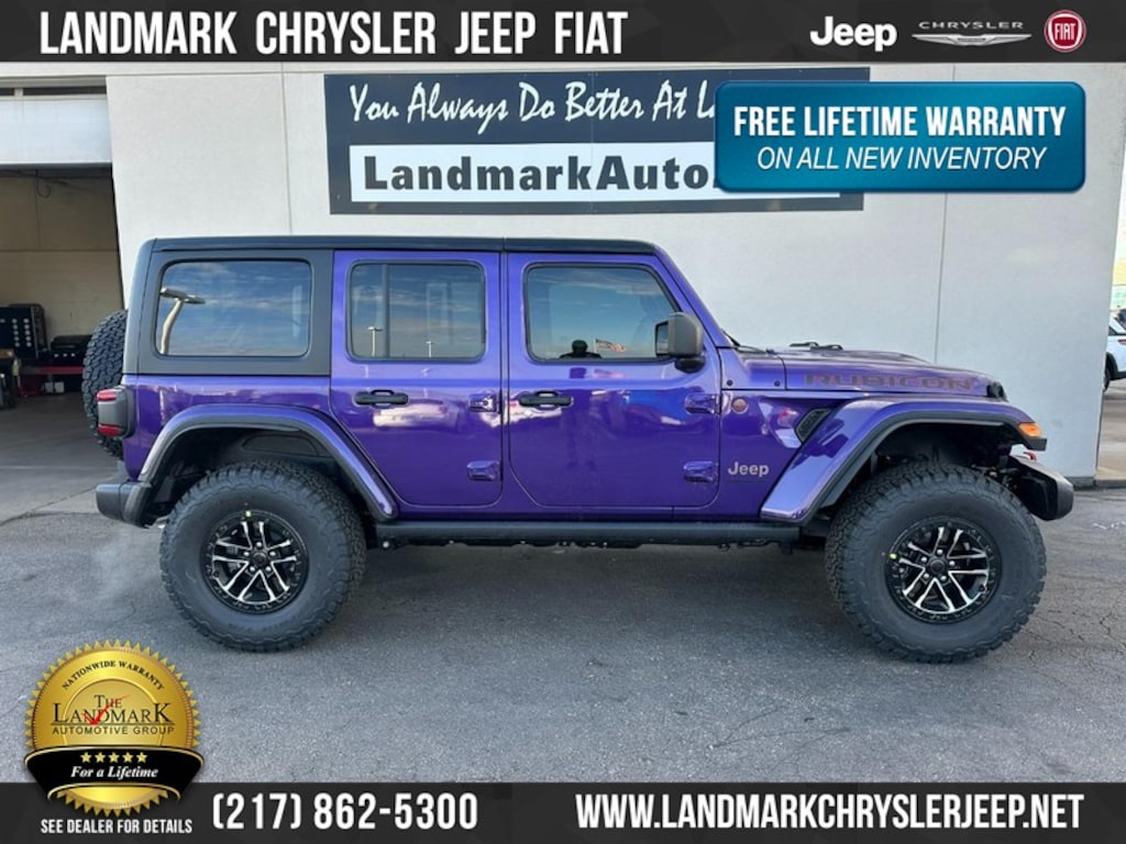 New 2026 Jeep Wrangler Rubicon 4 Door 4x4 Sport Utility