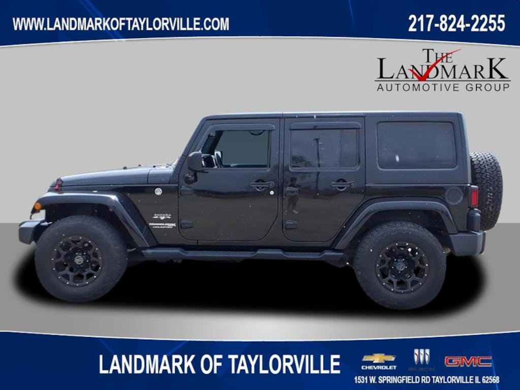 Used 2018 Jeep Wrangler JK Unlimited Sahara SUV