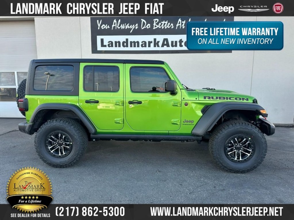 New 2026 Jeep Wrangler Rubicon 4 Door 4x4 Sport Utility