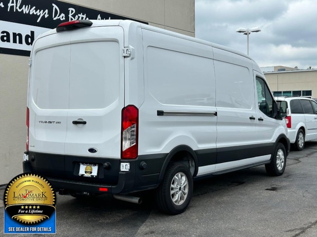 Used 2025 Ford Transit Cargo Van T-250 148 Med Rf 9070 Gvwr RWD Van