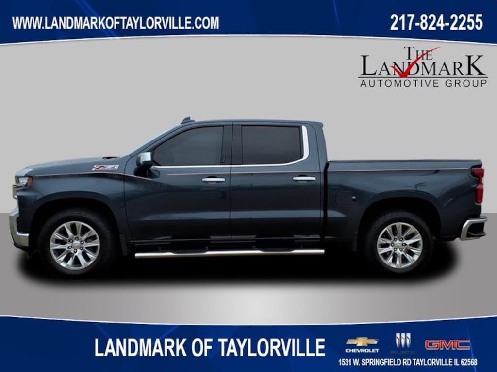 Used 2020 Chevrolet Silverado 1500 4WD LTZ Crew Cab Truck