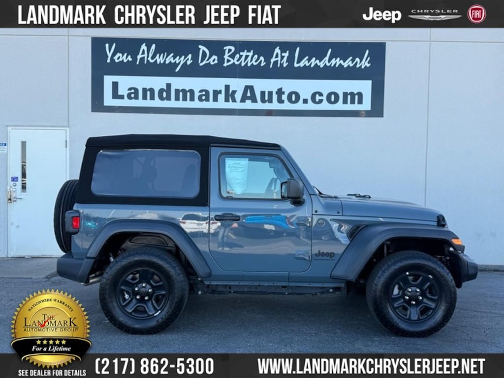 Used 2024 Jeep Wrangler Sport 2 Door 4x4 SUV