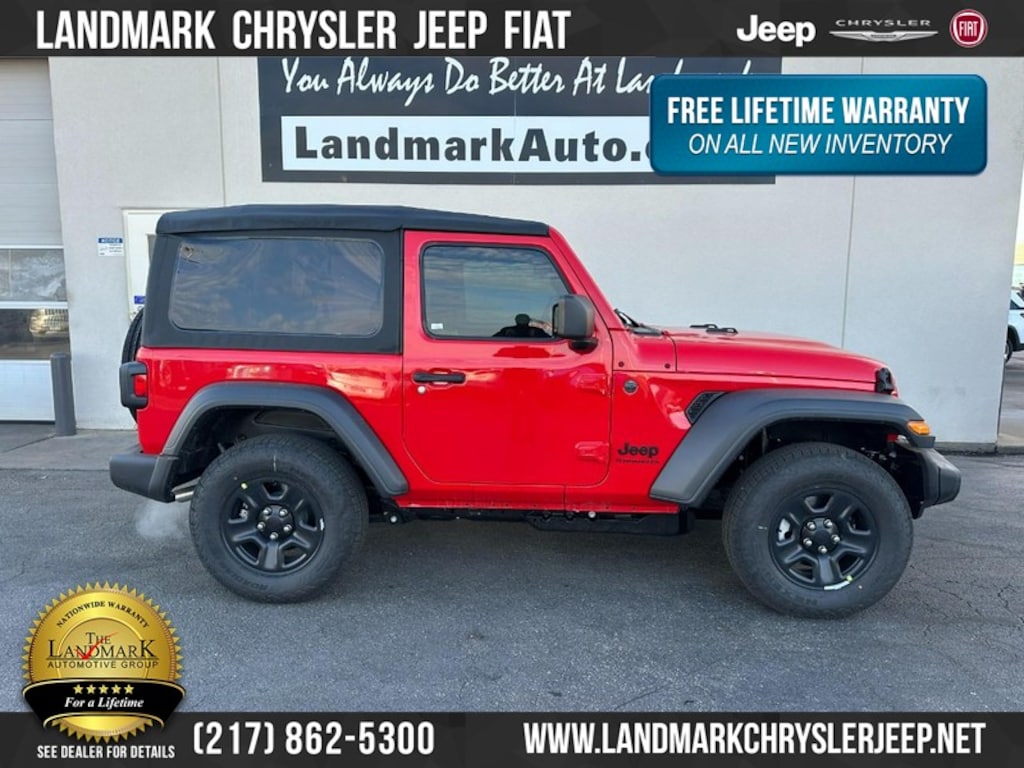 New 2026 Jeep Wrangler Sport 2 Door 4x4 Sport Utility