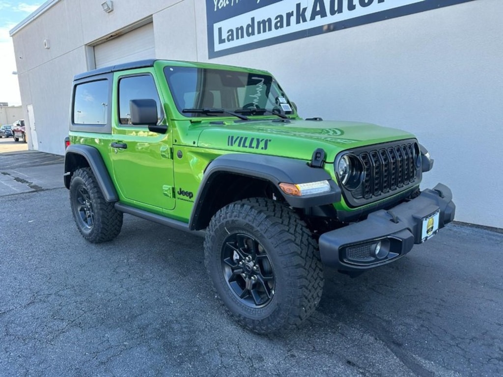 New 2026 Jeep Wrangler Willys 2 Door 4x4 Sport Utility