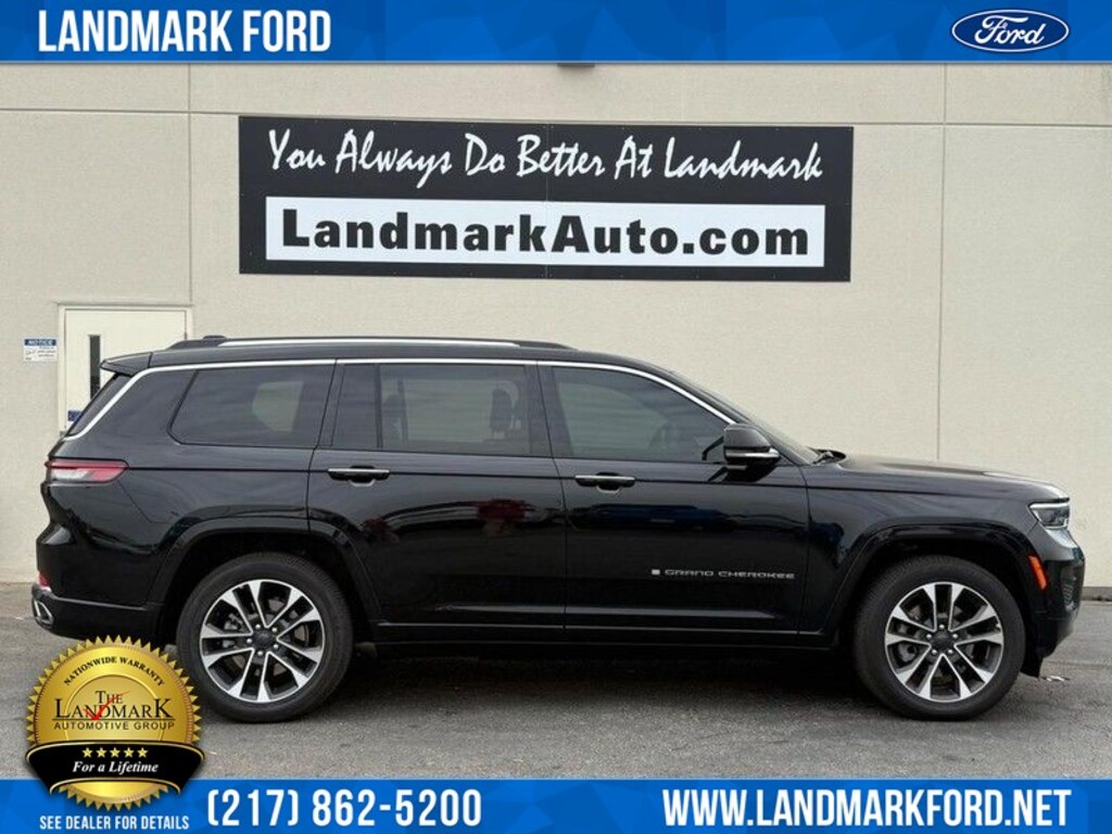 Used 2021 Jeep Grand Cherokee L Overland 4x4 SUV