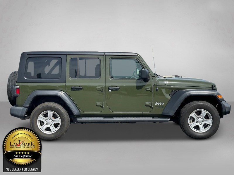 Used 2020 Jeep Wrangler Unlimited Sport S with VIN 1C4HJXDG3LW346108 for sale in Springfield, IL