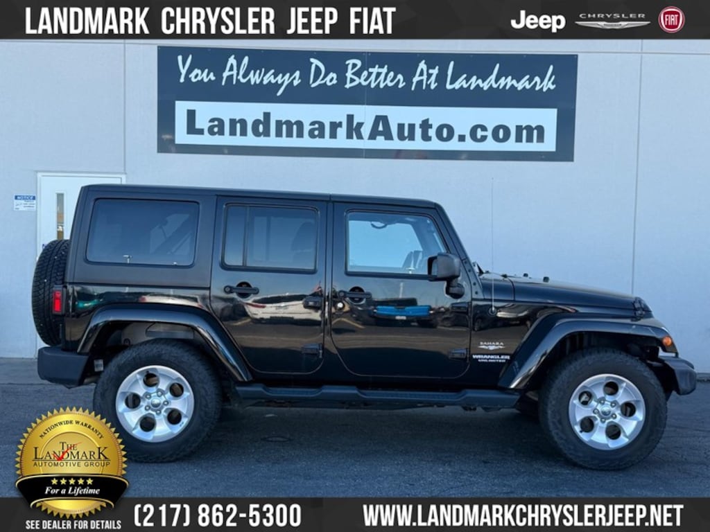 Used 2014 Jeep Wrangler Unlimited 4WD 4dr Sahara SUV