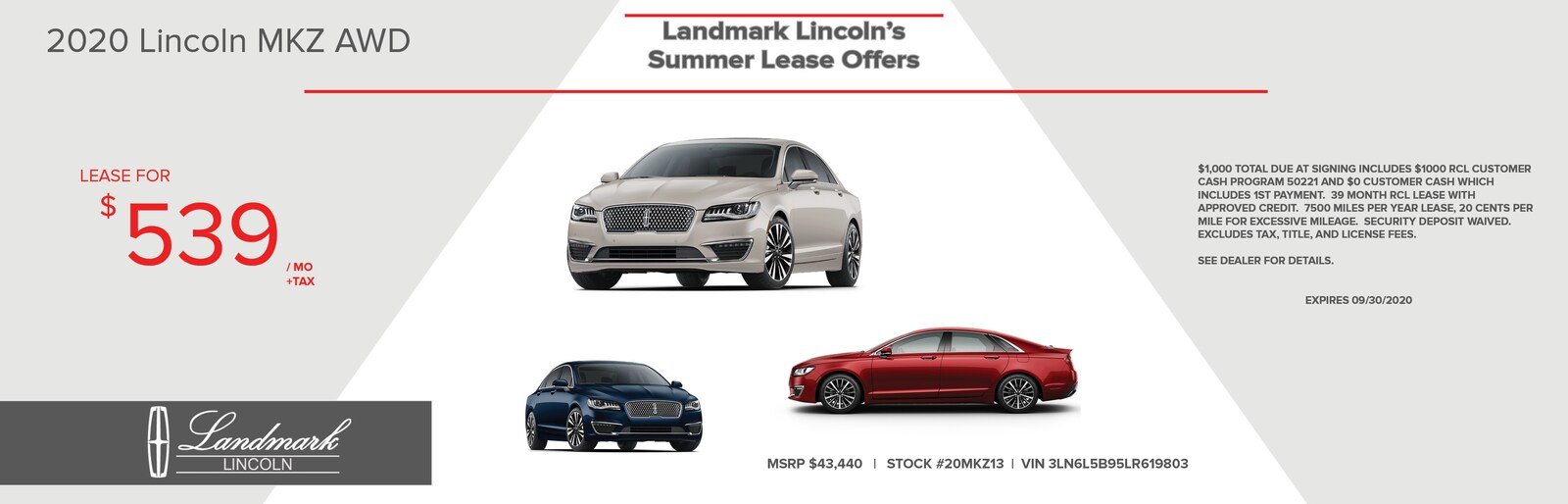 New and Used Lincoln Car Dealership located in Englewood CO Landmark
