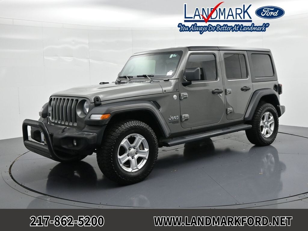 Used 2018 Jeep Wrangler Unlimited Sport SUV