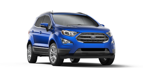 2018 Ford EcoSport Titanium A blue 2018 Ford EcoSport Titanium