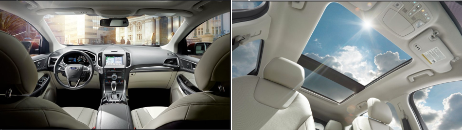 2017 Ford Edge Interior Springfield, IL