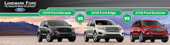 Ford Edge vs Escape: What's the Difference?