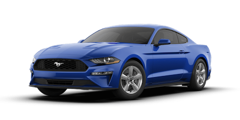 A 2018 Ford Mustang EcoBoost Fastback