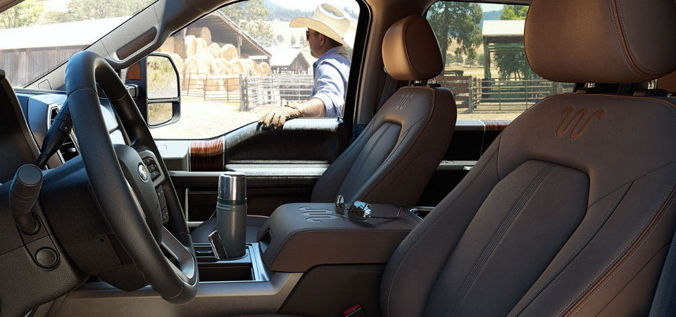 Ford Super Duty interior image