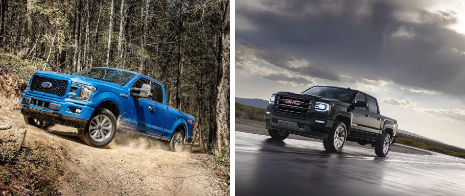 Performance comparison of the Ford F-150 and GMC Sierra 1500