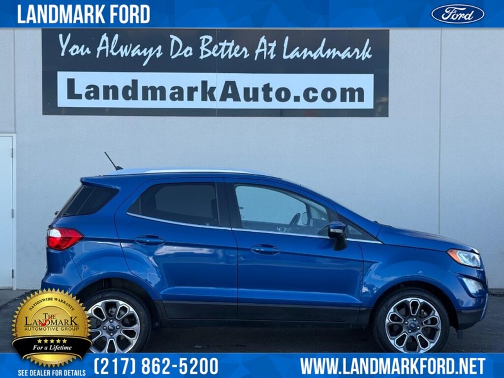 Used 2021 Ford EcoSport Titanium SUV