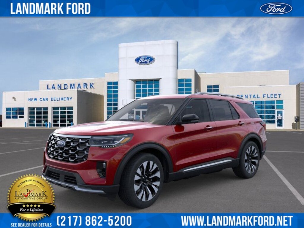 New 2026 Ford Explorer Platinum SUV