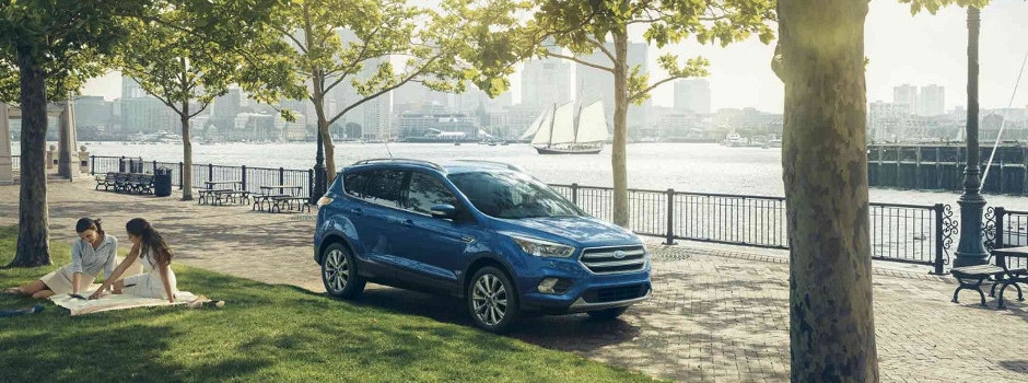 Blue 2018 Ford Escape