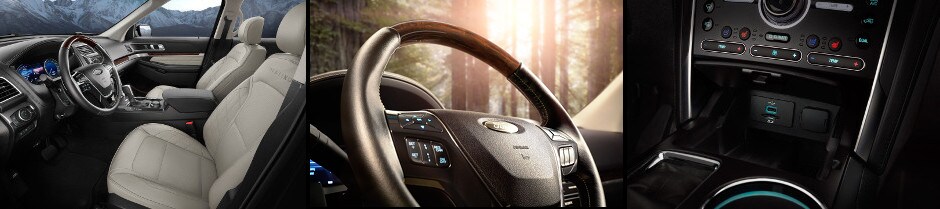 2017 Ford Explorer Interior & Technology in Springfield, IL
