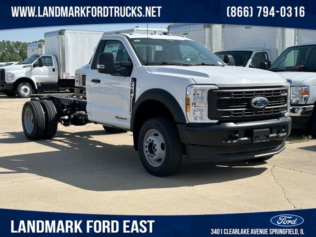 New 2025 Ford Super Duty F-550 DRW 4WD Reg Cab WB CA Truck Regular Cab