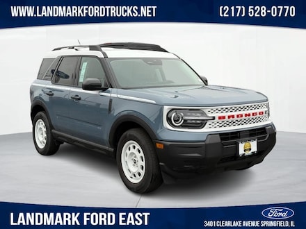 New 2025 Ford Bronco Sport Heritage SUV for sale in Springfield, IL
