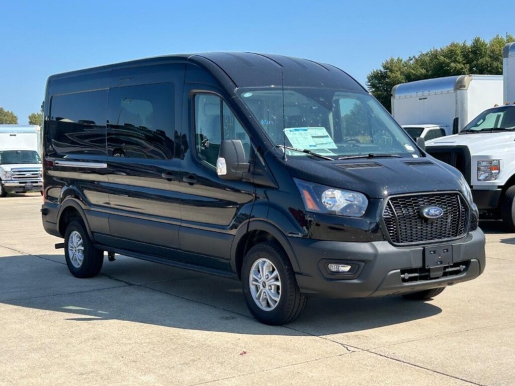 New 2025 Ford Transit Cargo Van T-250 148 Med Rf 9070 Gvwr RWD Van Medium Roof Van