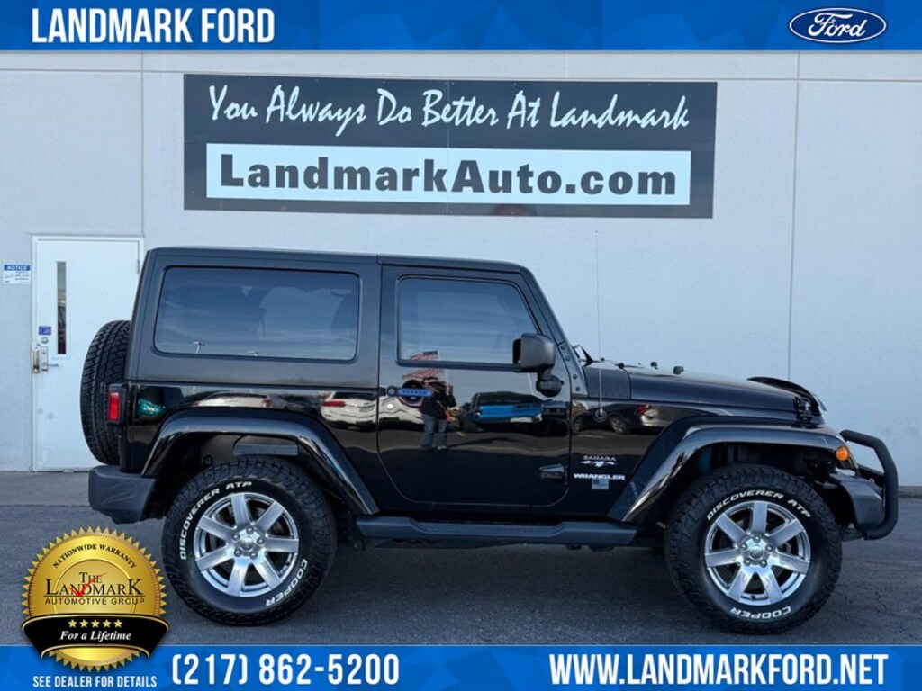 Used 2016 Jeep Wrangler 4WD 2dr Sahara SUV