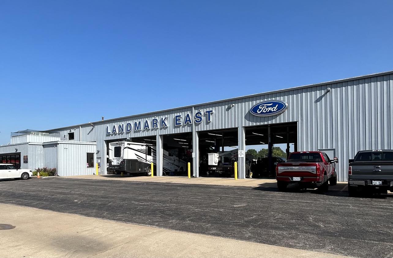 Landmark Ford Trucks East Dealership Service Bays