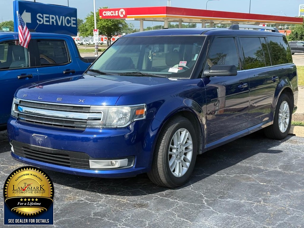 Used 2014 Ford Flex SEL with VIN 2FMHK6C86EBD06333 for sale in Springfield, IL