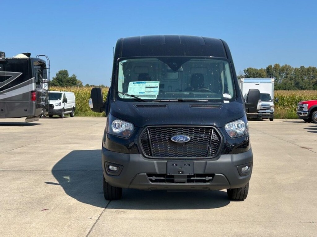 New 2025 Ford Transit Cargo Van T-250 148 Med Rf 9070 Gvwr RWD Van Medium Roof Van