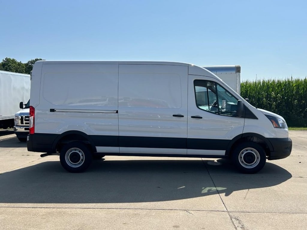 New 2025 Ford Transit Cargo Van T-250 148 Med Rf 9070 Gvwr RWD Van Medium Roof Van