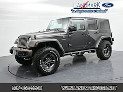 Used 2017 Jeep Wrangler Unlimited Sahara SUV for sale in Springfield, IL