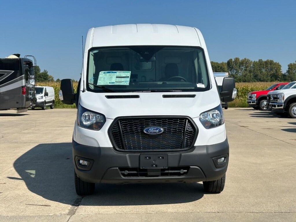 New 2025 Ford Transit Cargo Van T-250 148 Med Rf 9070 Gvwr RWD Van Medium Roof Van