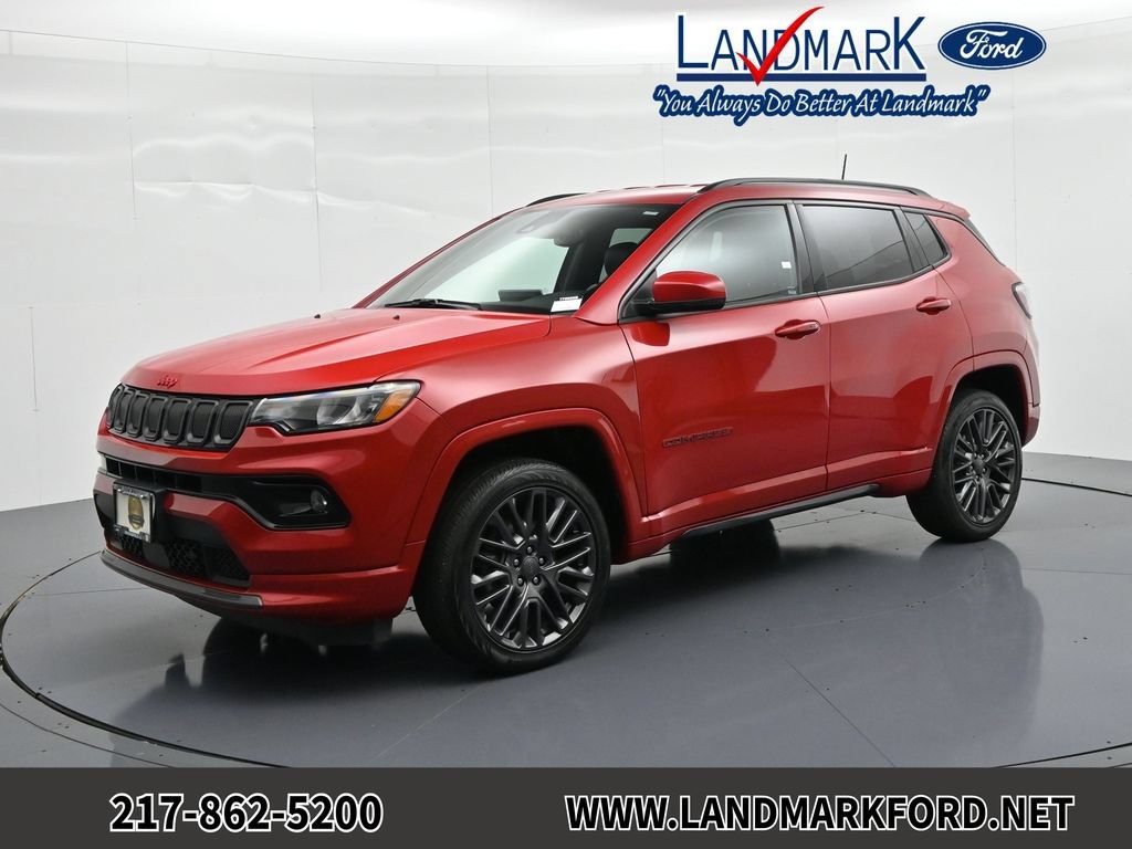Used 2022 Jeep Compass Limited SUV for sale in Springfield, IL