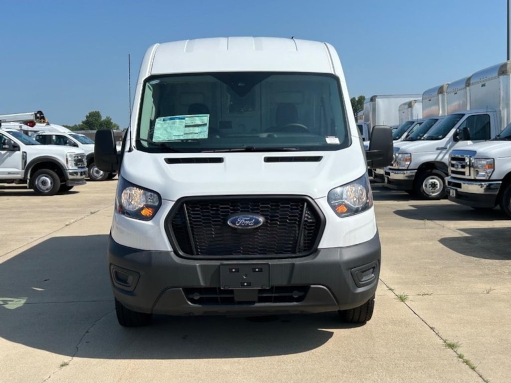 New 2025 Ford Transit Cargo Van T-250 148 Med Rf 9070 Gvwr RWD Van Medium Roof Van