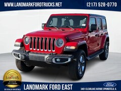 Used 2019 Jeep Wrangler Unlimited Sahara SUV for sale in Springfield, IL