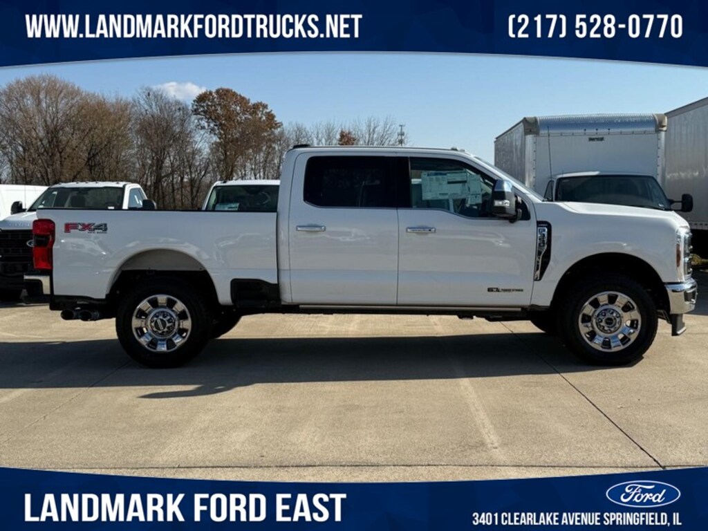 New 2025 Ford Super Duty F-350 SRW Lariat Truck Crew Cab