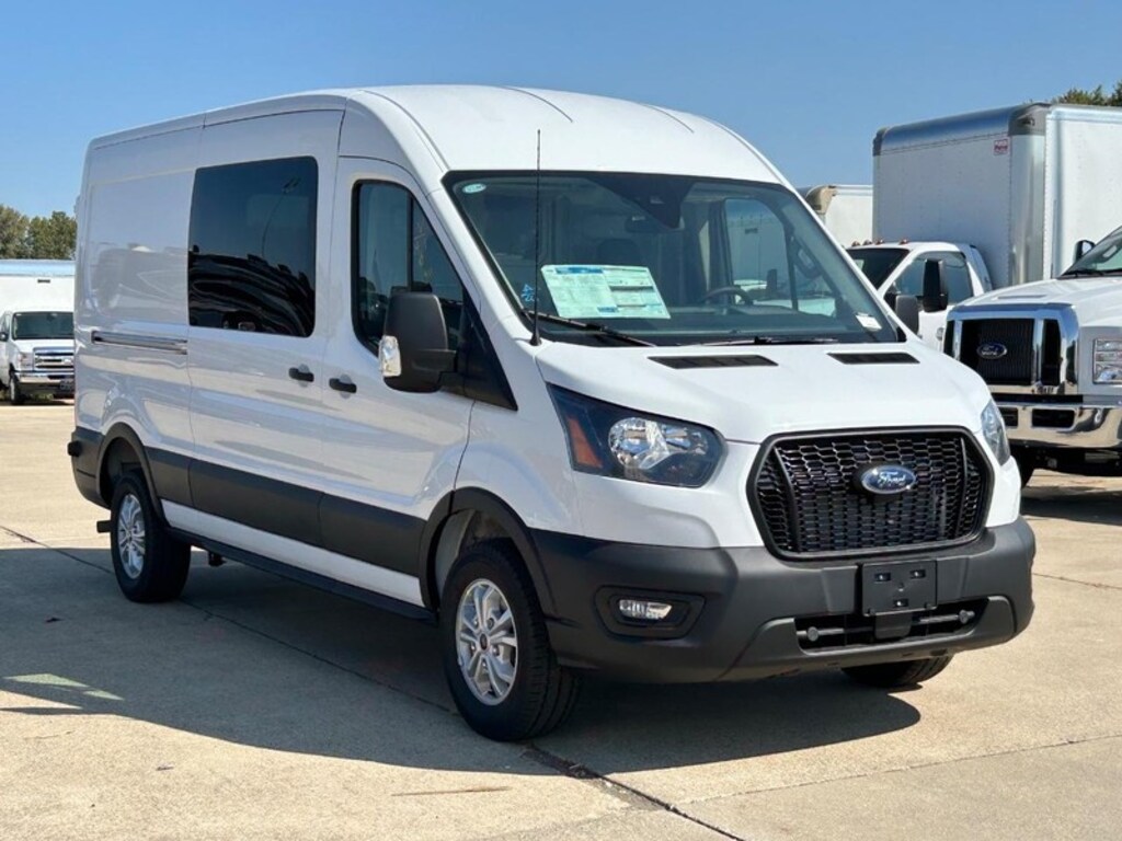 New 2025 Ford Transit Cargo Van T-250 148 Med Rf 9070 Gvwr RWD Van Medium Roof Van