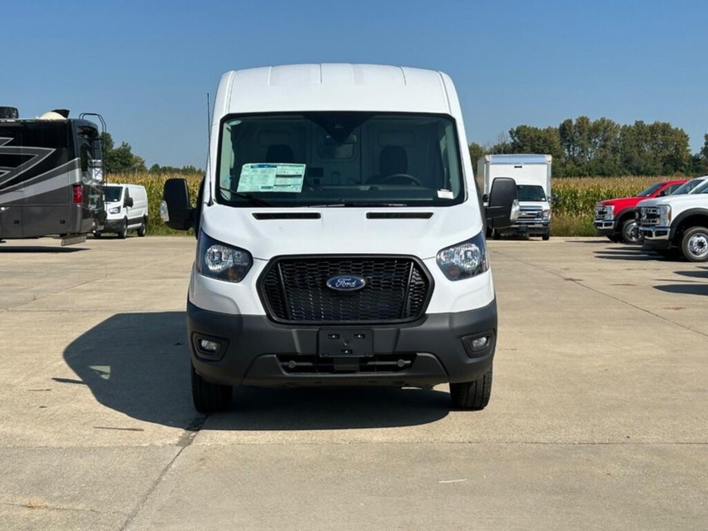 New 2025 Ford Transit Cargo Van T-250 148 Med Rf 9070 Gvwr RWD Van Medium Roof Van