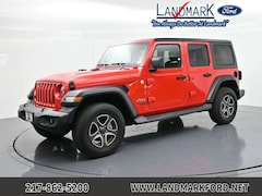 Used 2020 Jeep Wrangler Unlimited Sport S SUV for sale in Springfield, IL